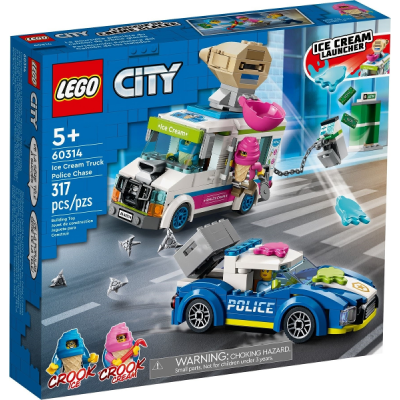 LEGO CITY La poursuite policière du camion de crème glacée 2022